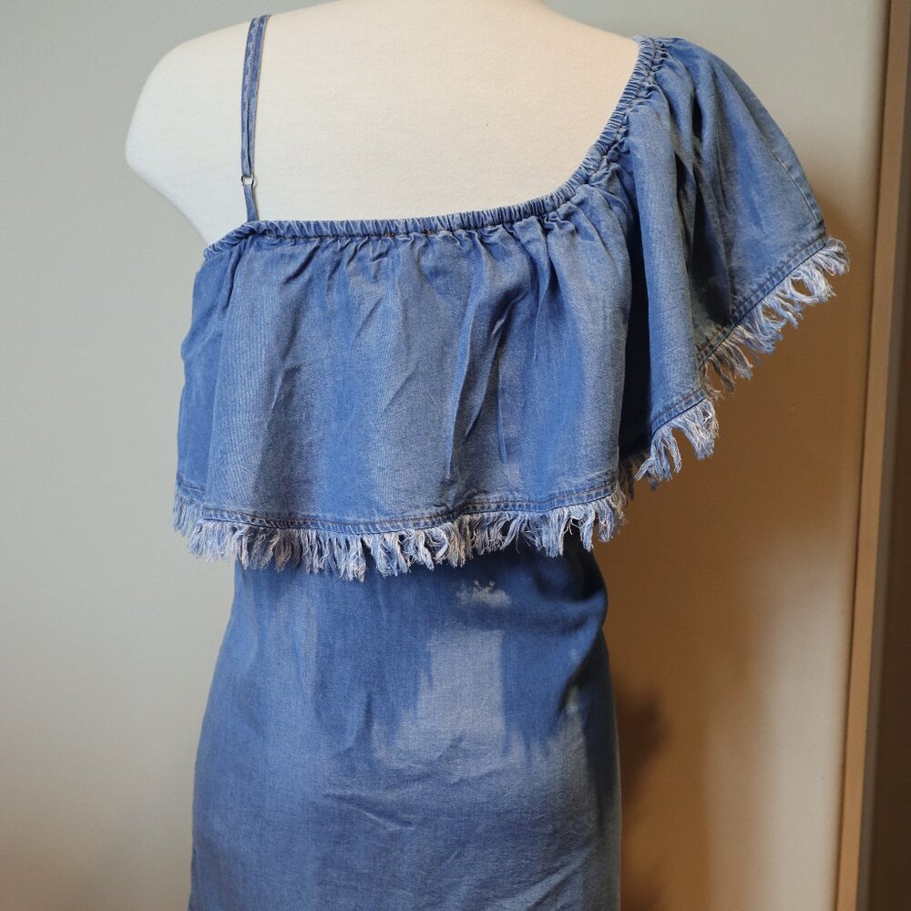 One Shoulder Dress - Picture 2 of 4